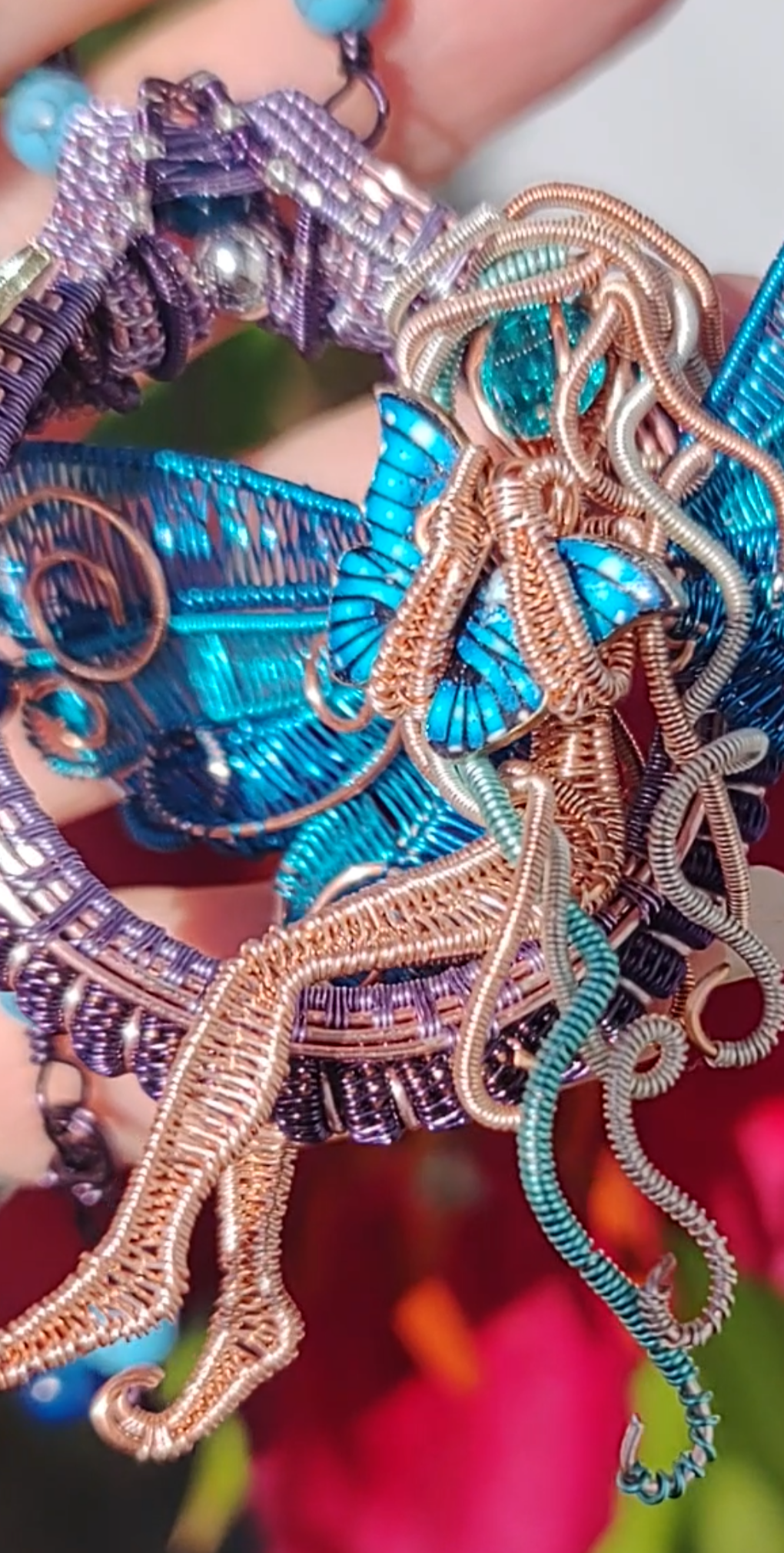 Blue butterfly ๐ฆ fairy decor