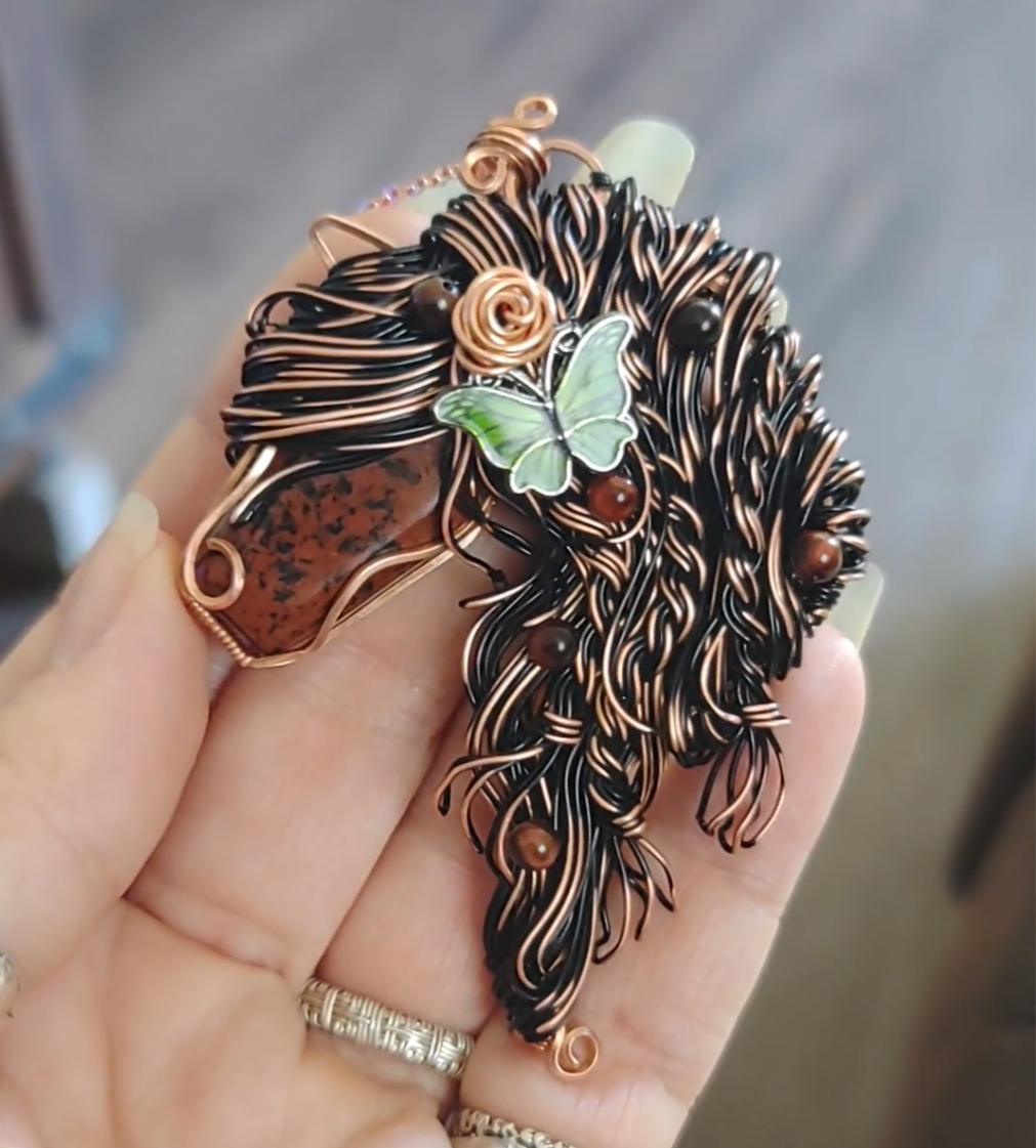 Butterfly Horse 🦋🐎 Pendant