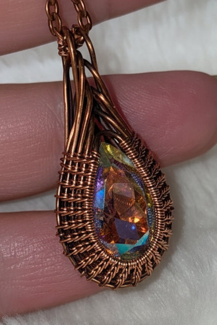 💧 glacier ice Drop Pendant