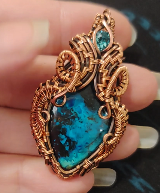 Blue Lagoon ๐ฆ pendant