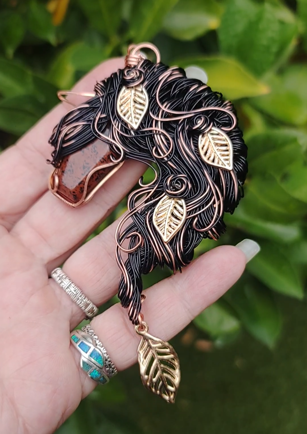 Autumn π Bay Horse Pendant π