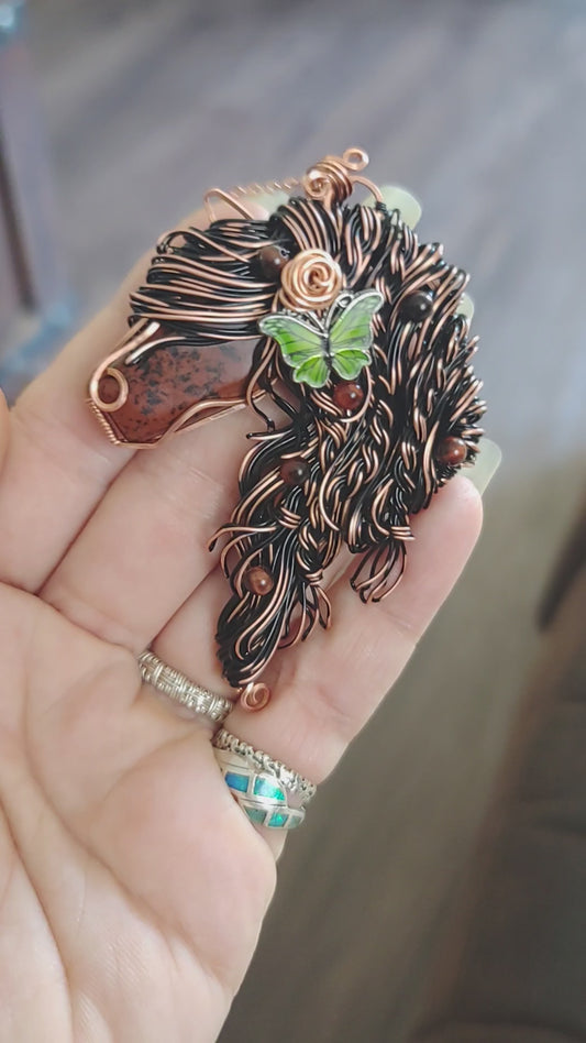 Butterfly Horse 🦋🐎 Pendant