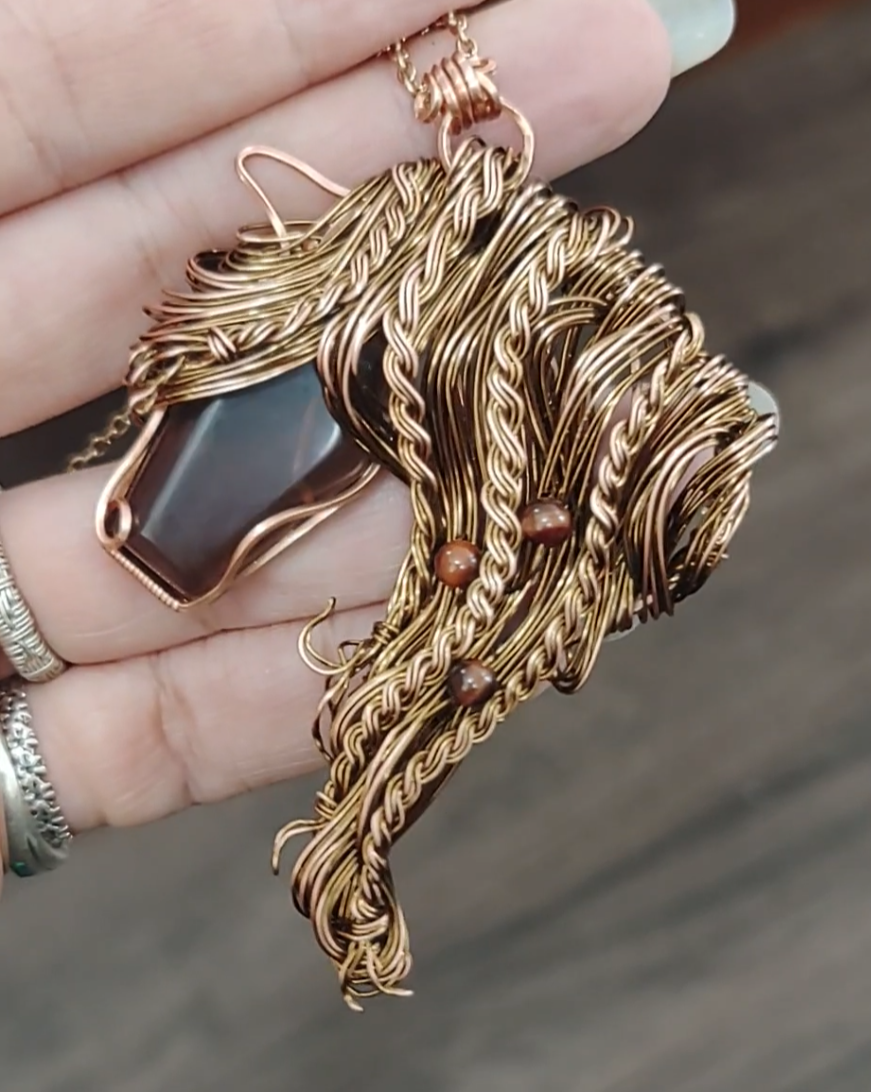 Horse pendant 🐎