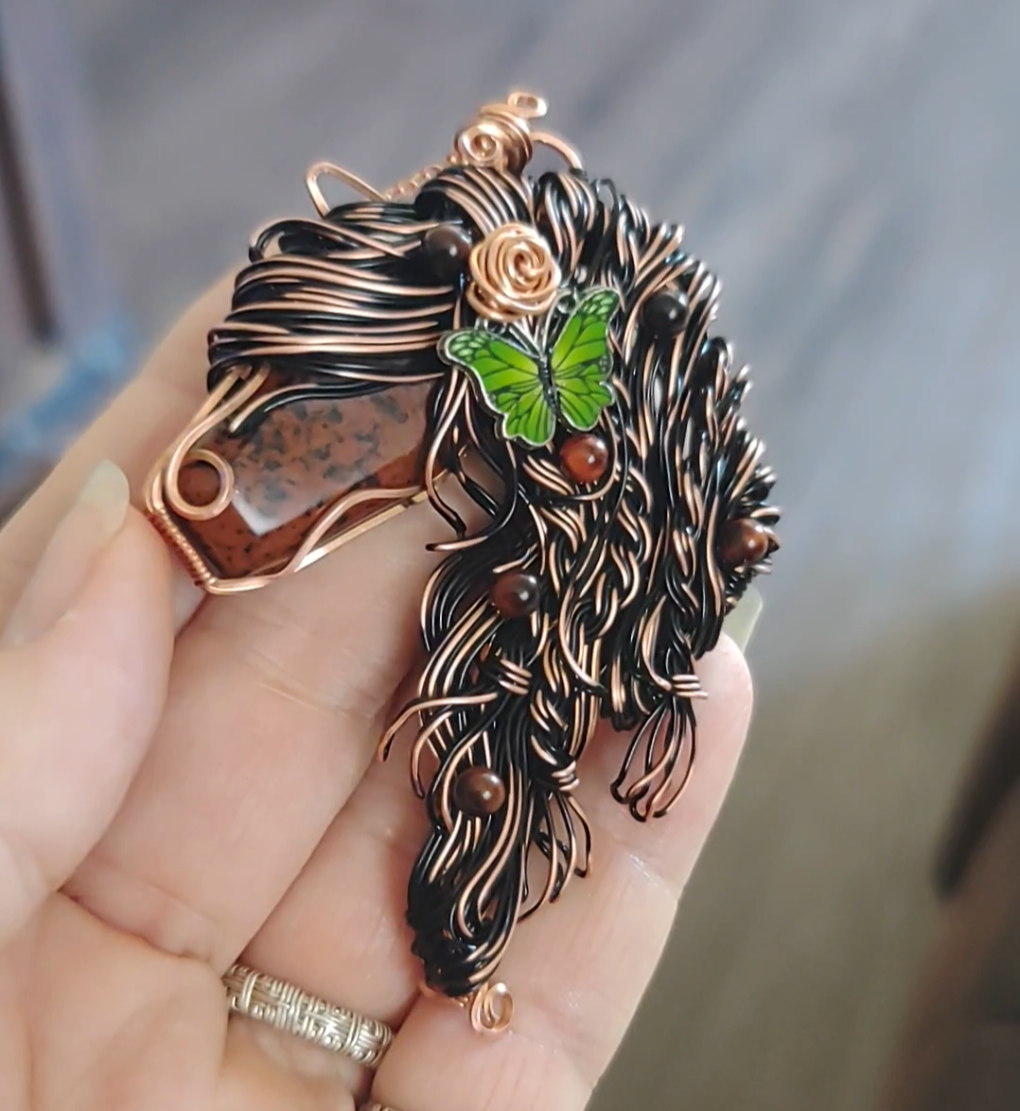 Butterfly Horse 🦋🐎 Pendant