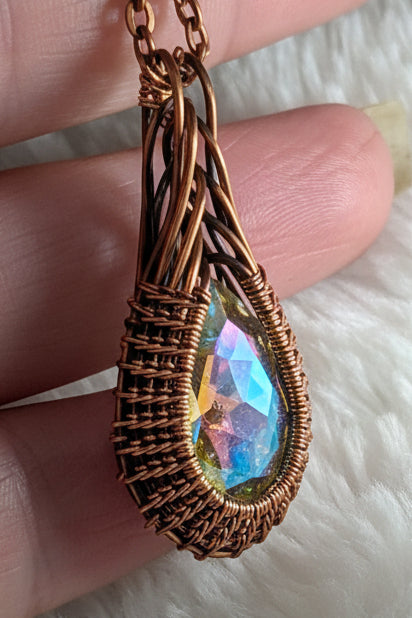 💧 glacier ice Drop Pendant