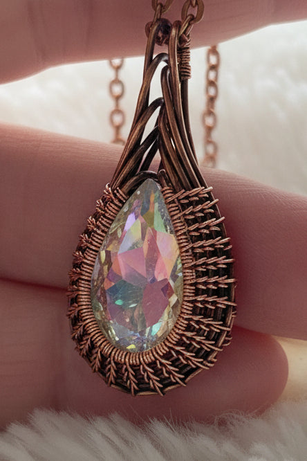 💧 glacier ice Drop Pendant