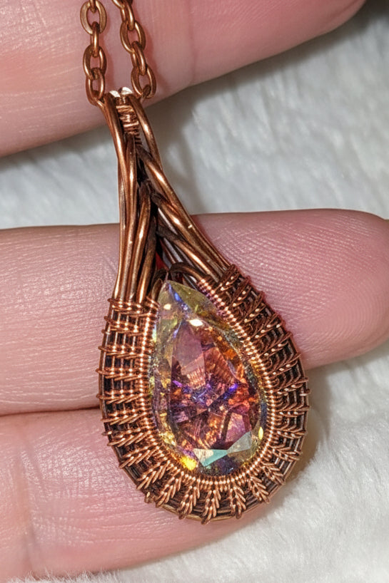 💧 glacier ice Drop Pendant