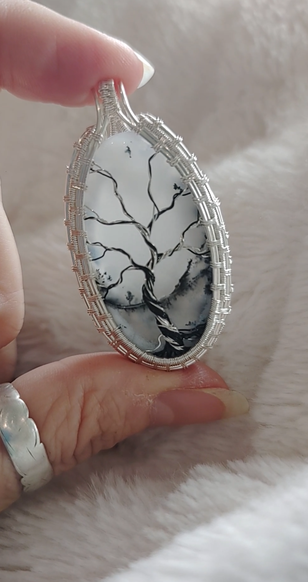 Winter ❄️ Tree of Life Pendant