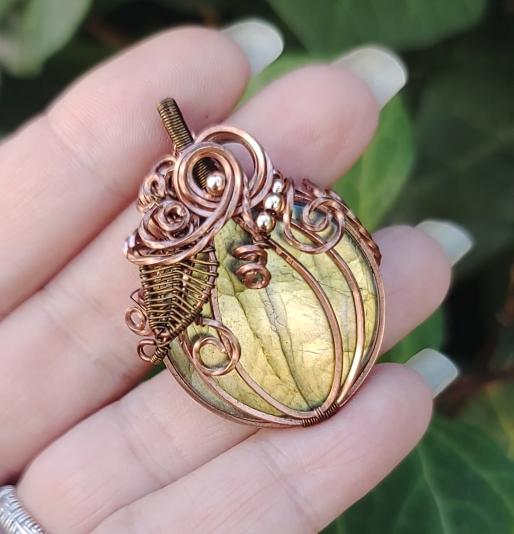 Pumpkin pendant 🎃