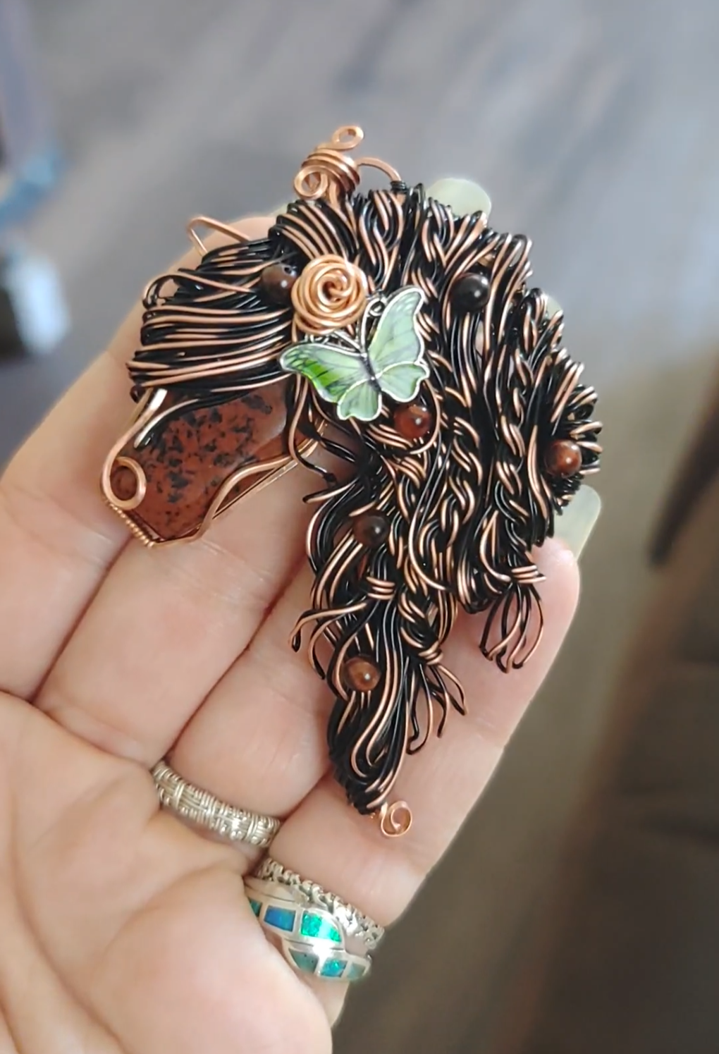 Butterfly Horse 🦋🐎 Pendant