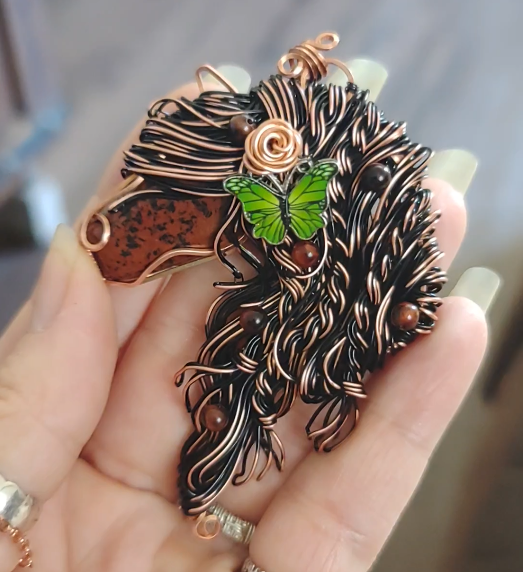 Butterfly Horse 🦋🐎 Pendant