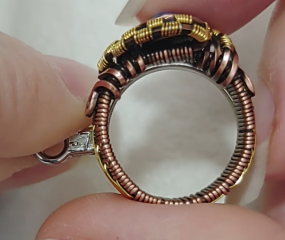 From the Tutorial - Egyptian ring💍 size 7