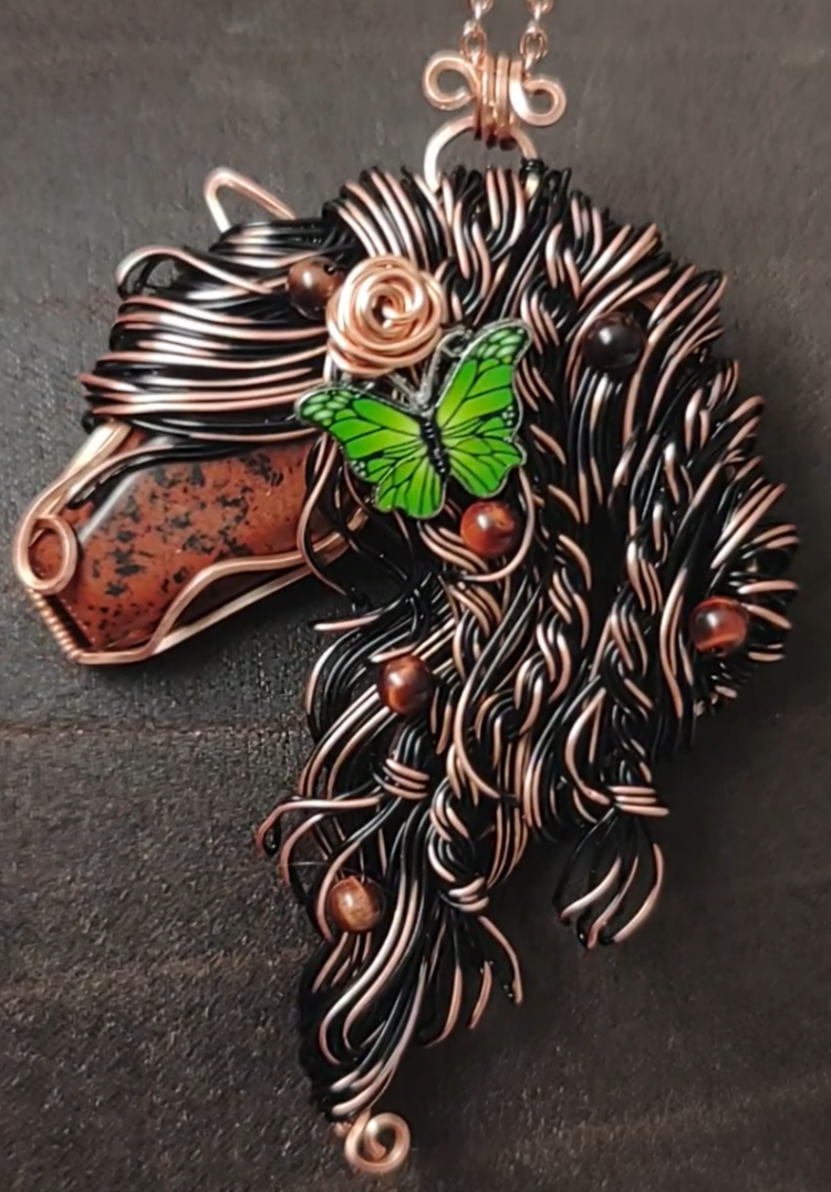 Butterfly Horse 🦋🐎 Pendant