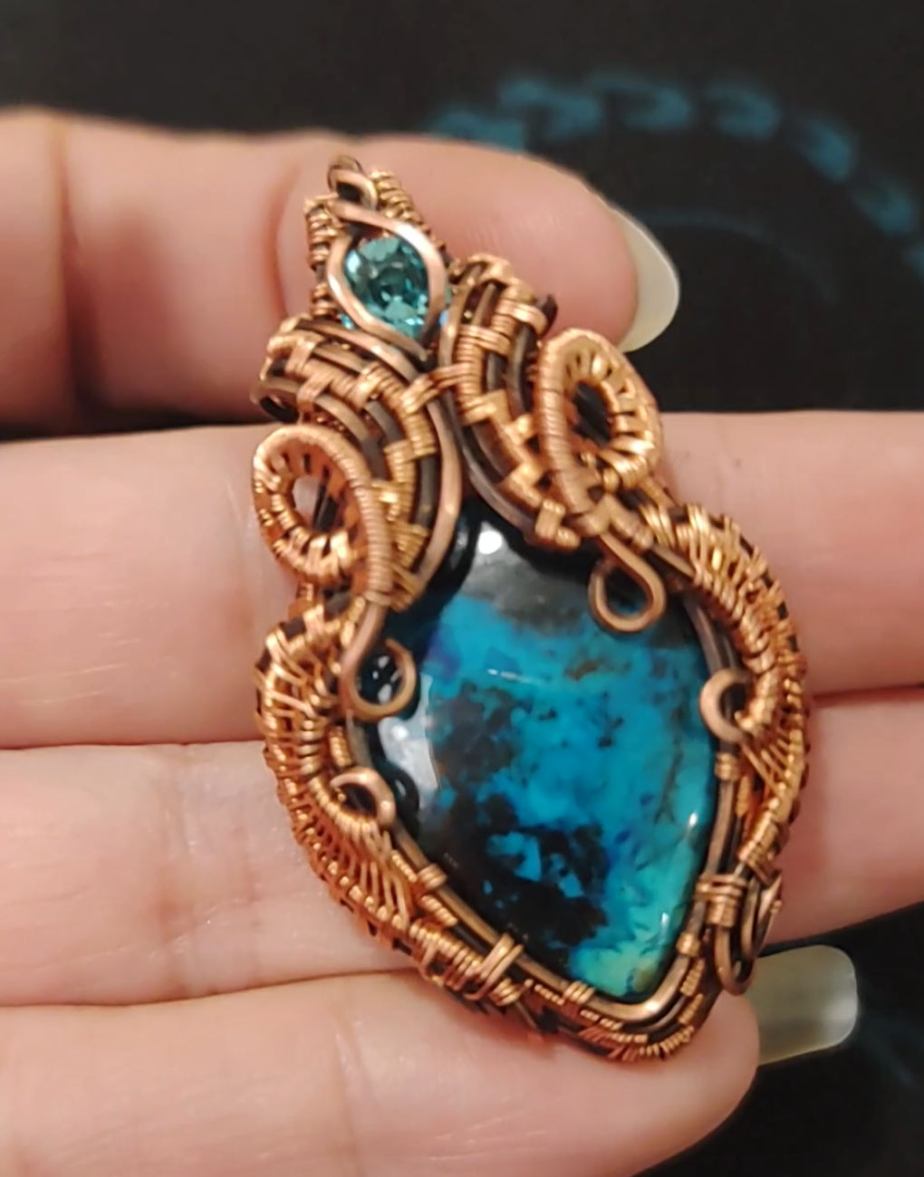 Blue Lagoon 💦 pendant