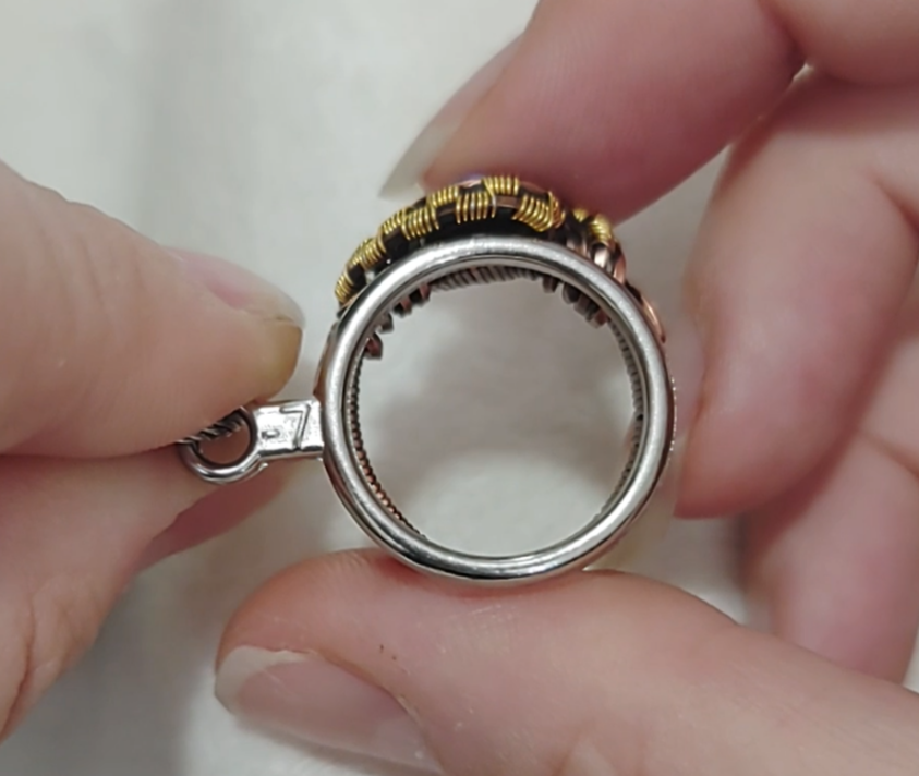 From the Tutorial - Egyptian ring💍 size 7