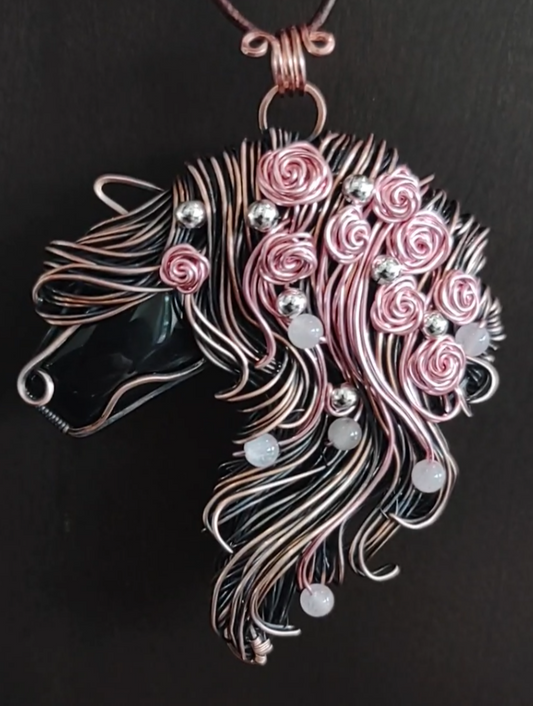 Rose parade 🌸 pony 🐎 Pendant