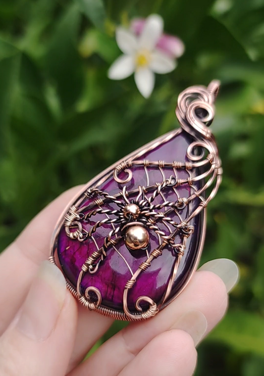 Spooky Spider 🕸️🕷️ Pendant 👀