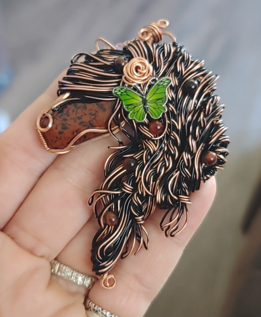 Butterfly Horse 🦋🐎 Pendant