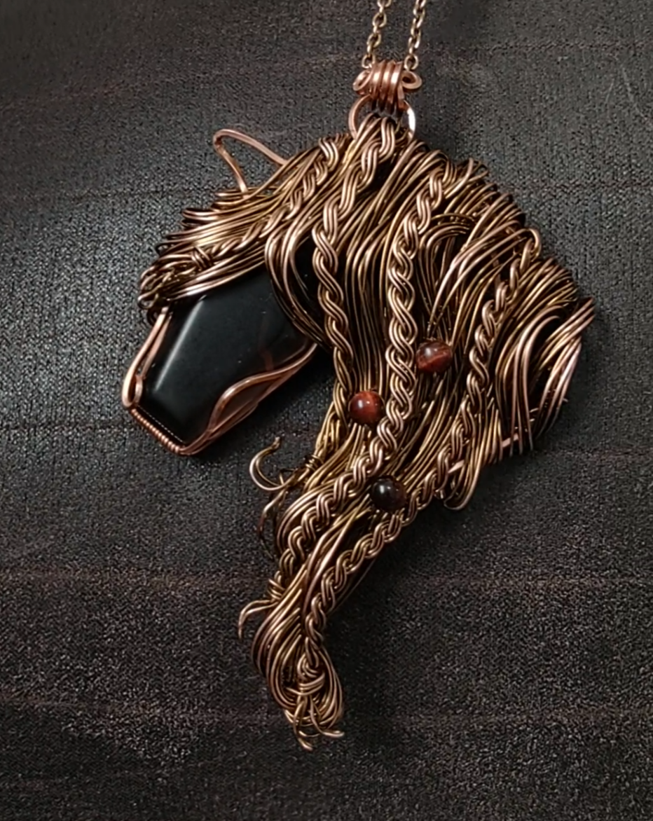Horse pendant 🐎