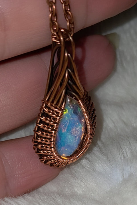 💧 glacier ice Drop Pendant