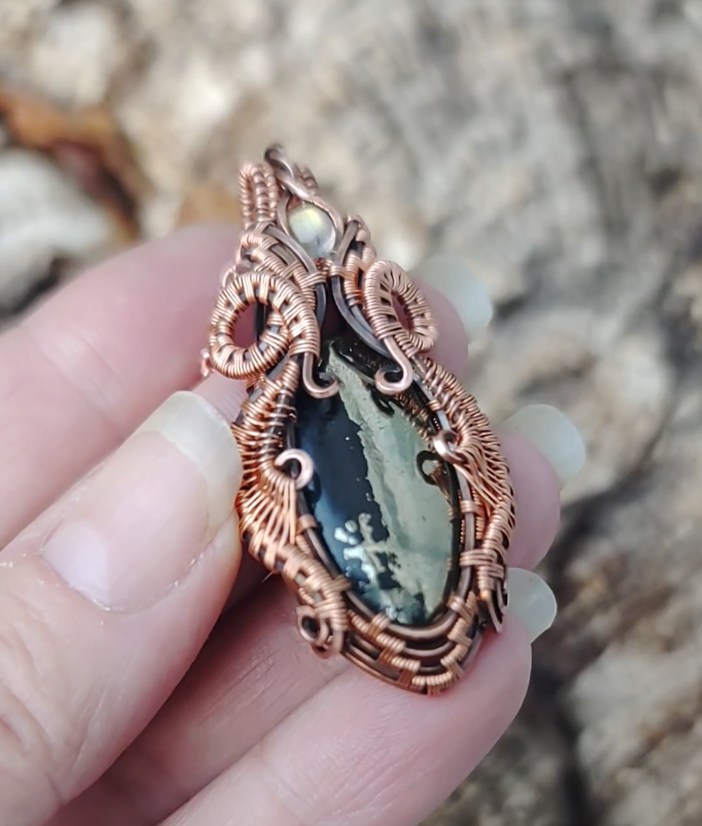 Pyrite pendant