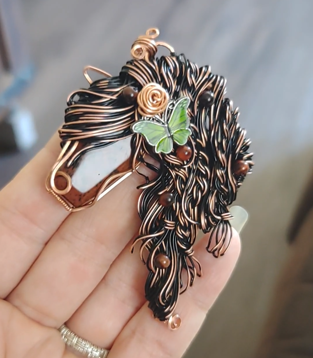 Butterfly Horse 🦋🐎 Pendant