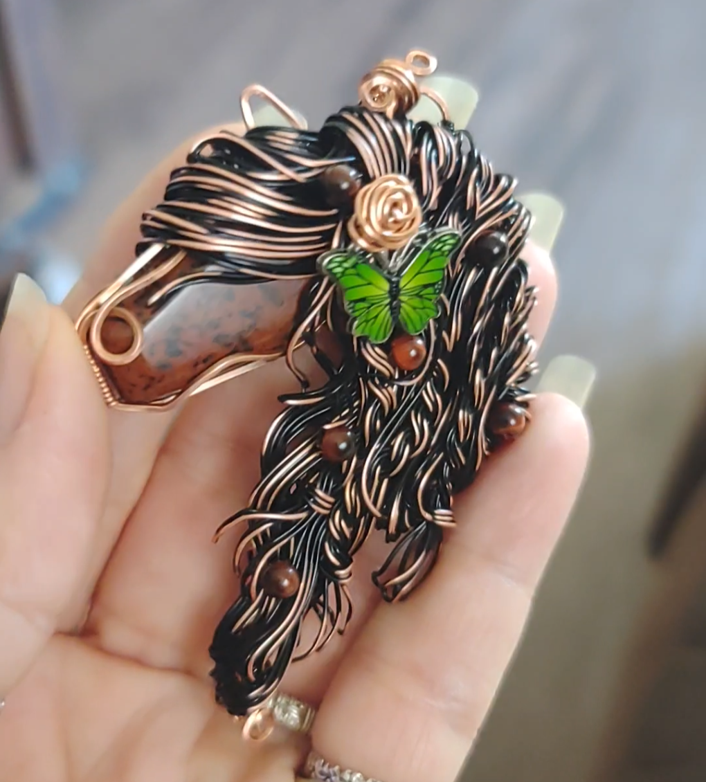 Butterfly Horse 🦋🐎 Pendant