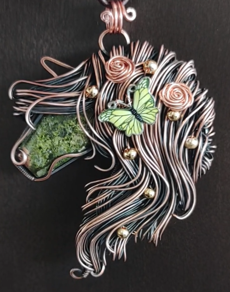 Spring pony🦋🐎 Pendant