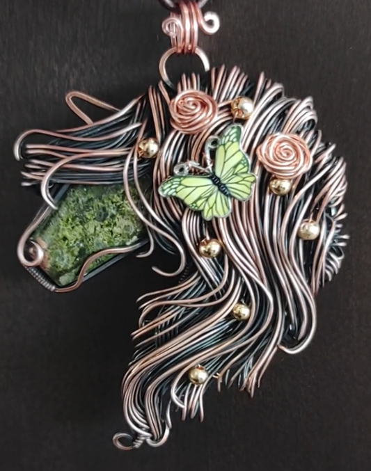 Spring pony🦋🐎 Pendant