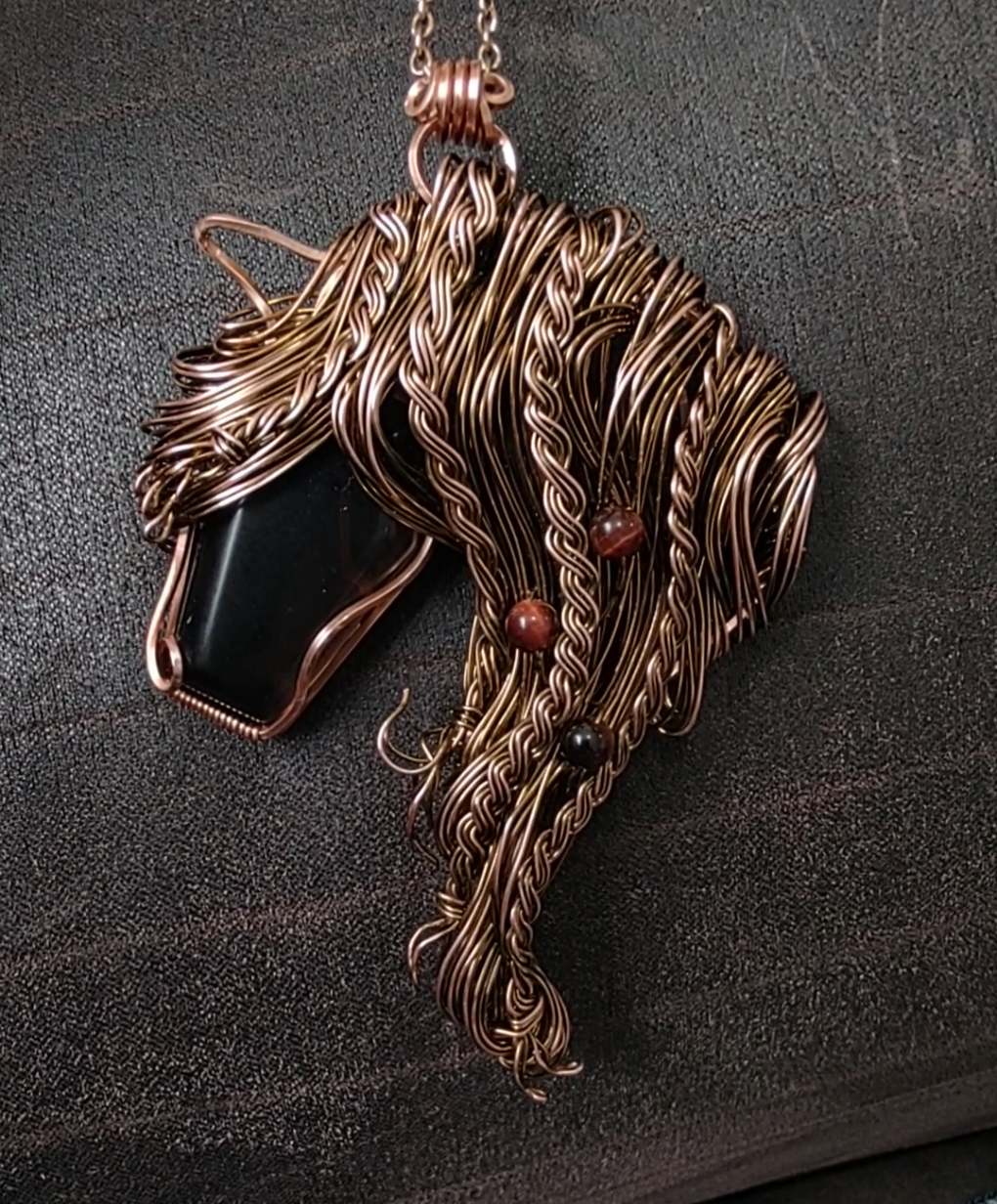 Horse pendant 🐎